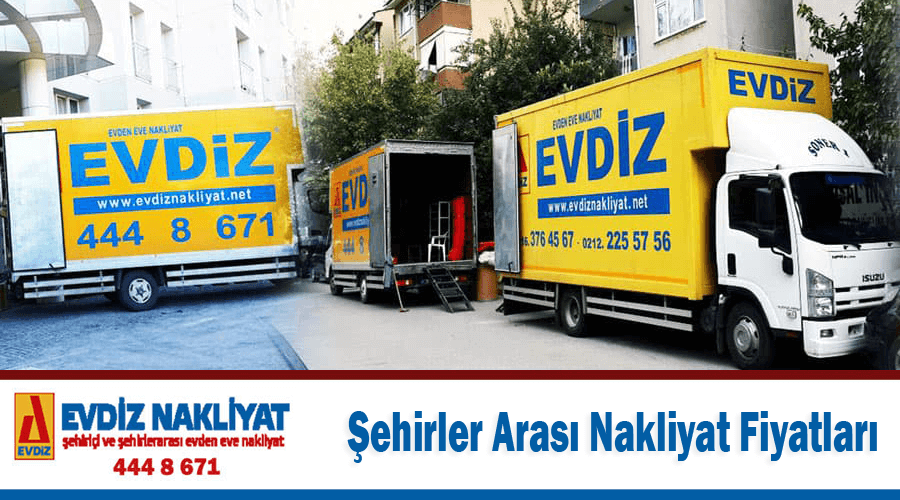 Şehirler arası nakliyat fiyatları Şehirlerarası evden eve nakliye ücretleri