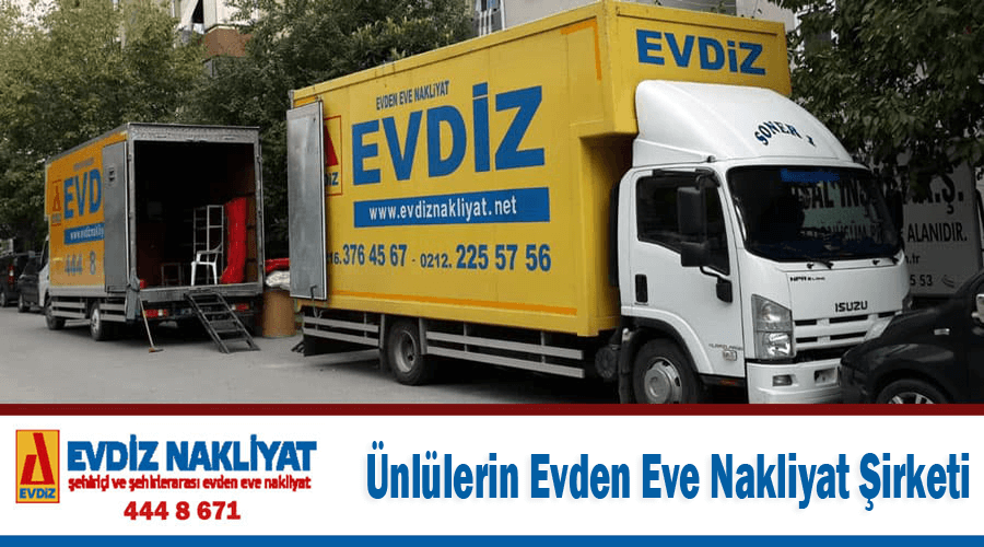 Ünlülerin Evden Eve Nakliyat Şirketi